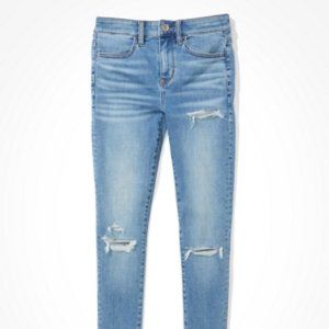 AE NE(X)T LEVEL HIGH Rise JEGGING American Eagle Jeans NWT Size 22